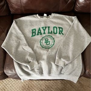 Heather Grey Baylor University Sweatshirt